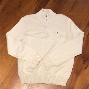 Men’s half zip sweater
